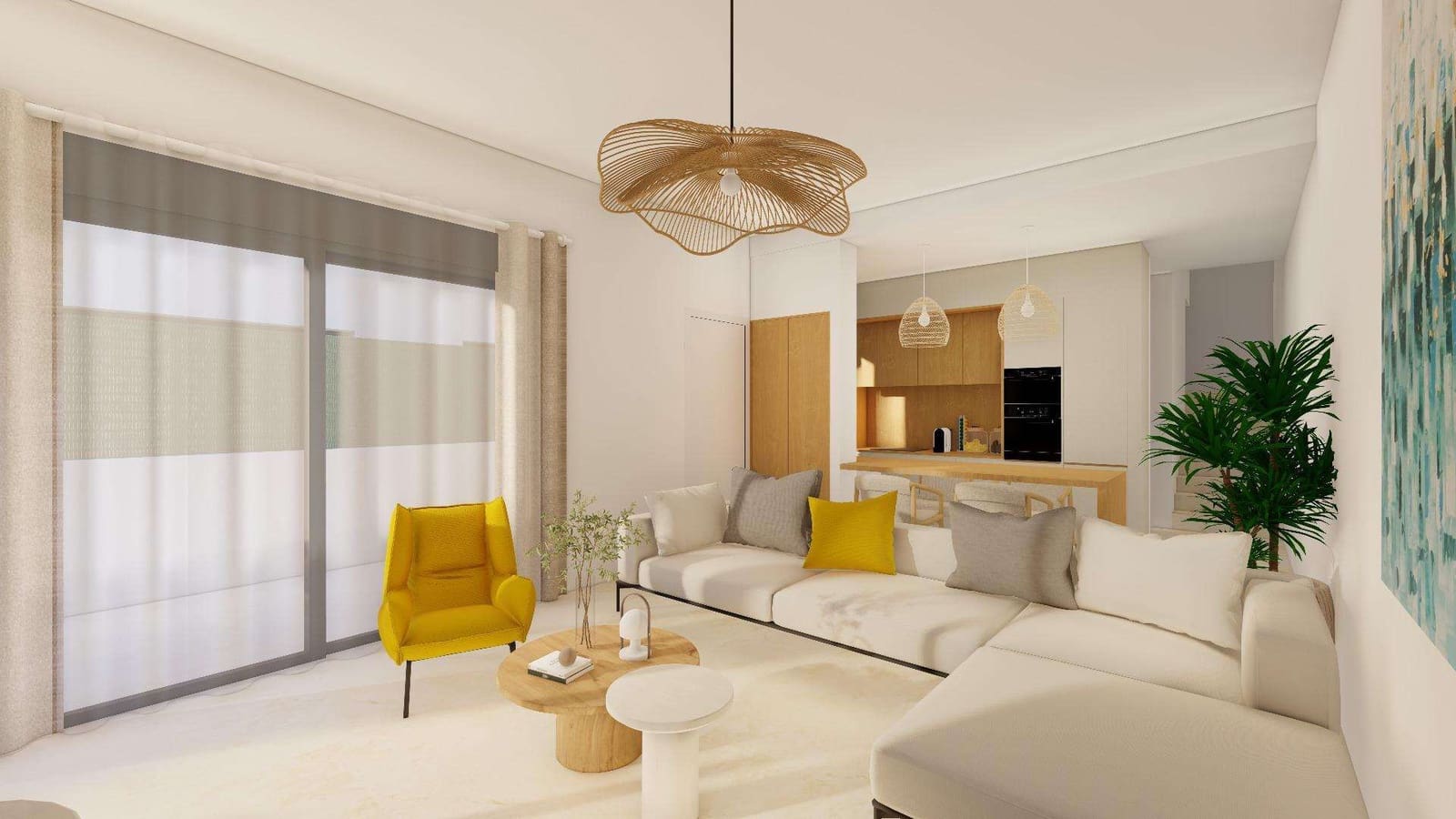 3 soverom Kjedet enebolig til salgs i Santiago de la Ribera med svømmebasseng - € 409 900 (Ref: 9473402)