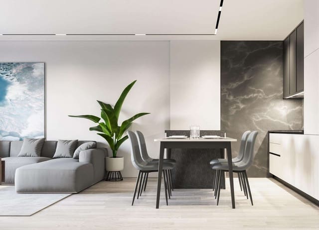 1 makuuhuone Huoneisto myytävänä paikassa Las Piscinas Naturales, Torrevieja mukana uima-altaan - 269 000 € (Ref: 9473404)