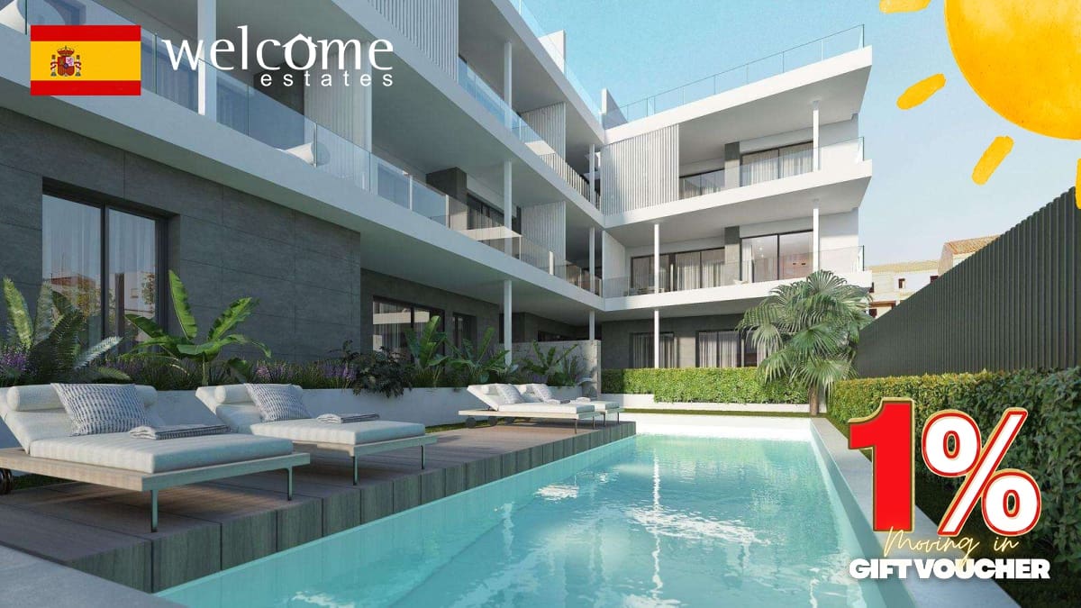 2 bedroom Apartment for sale in Benijofar with pool garage - € 325,000 (Ref: 9473408)