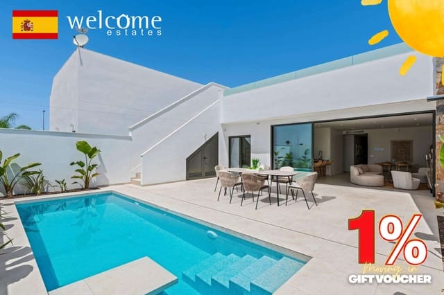 3 soveværelse Villa til salg i Las Lomas de Rame - Bahía Bella, Los Alcázares med swimmingpool garage - € 499.900 (Ref: 9523253)