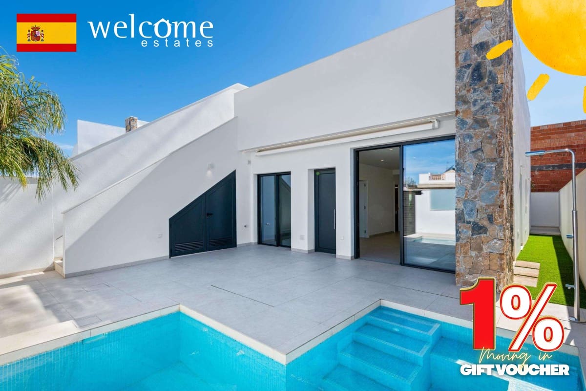 3 chambre Villa/Maison Semi-Mitoyenne à vendre à San Javier avec piscine - 479 900 € (Ref: 9523258)