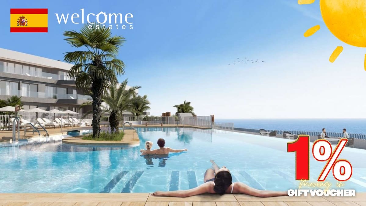 2 sovrum Lägenhet till salu i Aguilas med pool - 385 000 € (Ref: 9539530)