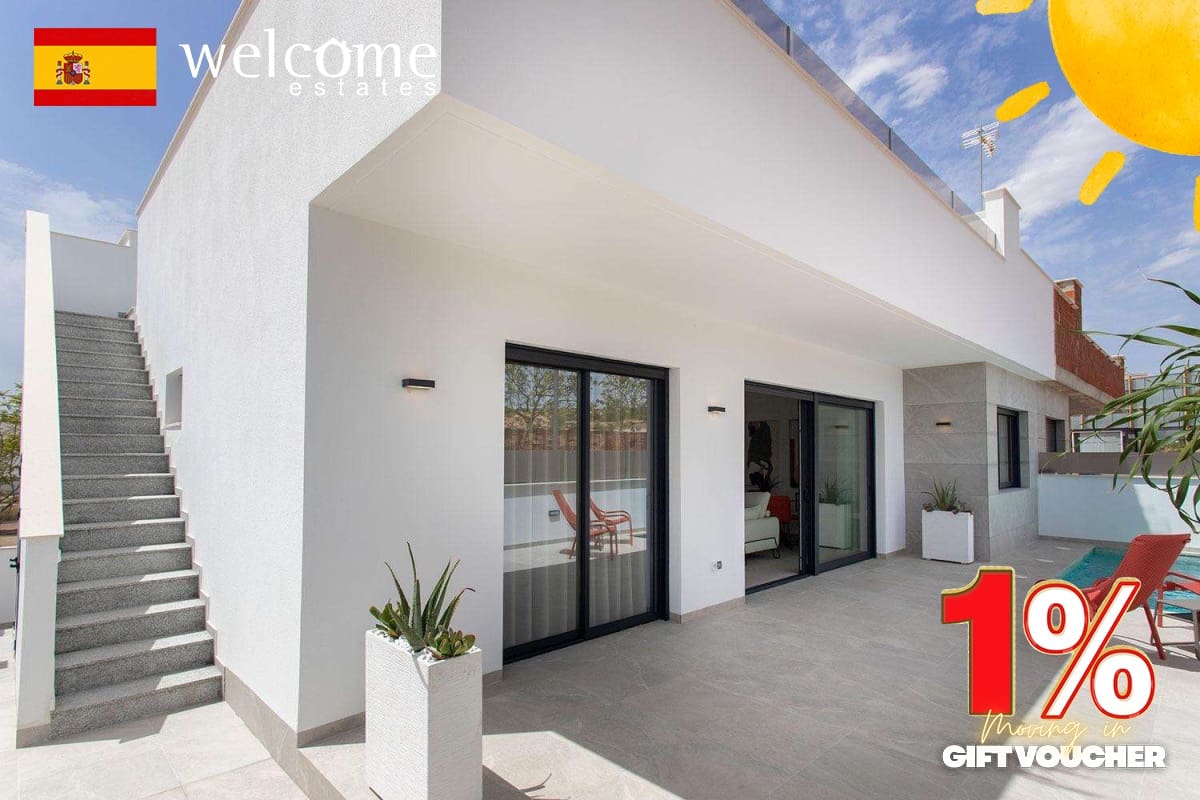 3 bedroom Semi-detached Villa for sale in Sucina with pool - € 359,900 (Ref: 9539532)