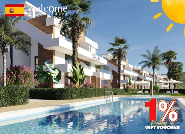 2 slaapkamer Appartement te koop in Hacienda del Alamo, Fuente Alamo de Murcia met zwembad - € 219.900 (Ref: 9539539)