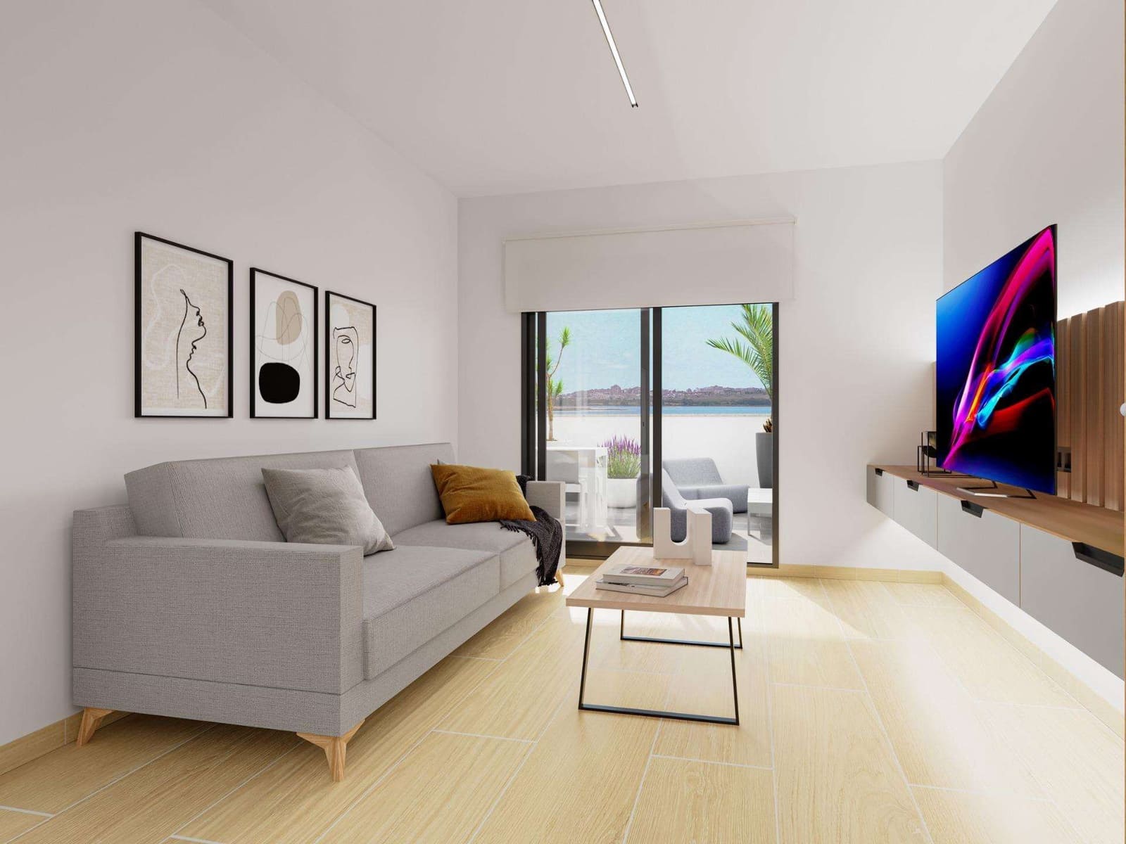 2 quarto Apartamento para venda em Guardamar del Segura com piscina - 228 000 € (Ref: 9539546)