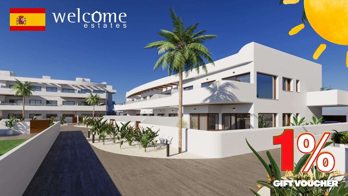 3 bedroom Apartment for sale in Los Alcazares with pool - € 399,900 (Ref: 9539557)