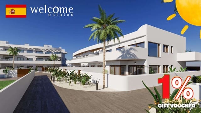 3 Zimmer Apartment zu verkaufen in Las Lomas de Rame - Bahía Bella, Los Alcázares mit Pool - 399.900 € (Ref: 9539557)