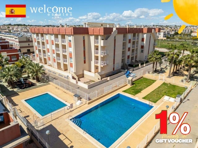 2 Zimmer Apartment zu verkaufen in Lomas de Cabo Roig - Los Dolses, Orihuela mit Pool - 240.500 € (Ref: 9539560)