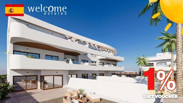 2 slaapkamer Appartement te koop in Las Lomas de Rame - Bahía Bella, Los Alcázares met zwembad - € 269.900 (Ref: 9539561)