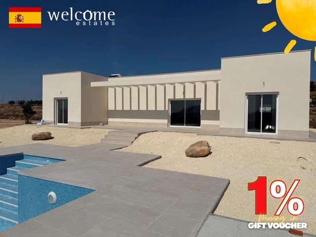 3 sovrum Villa till salu i Pinoso med pool - 356 000 € (Ref: 9539592)