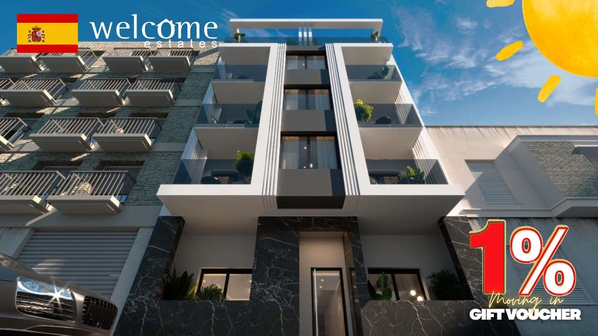 Apartamento de 2 habitaciones en Torrevieja en venta con piscina - 290.000 € (Ref: 9539598)