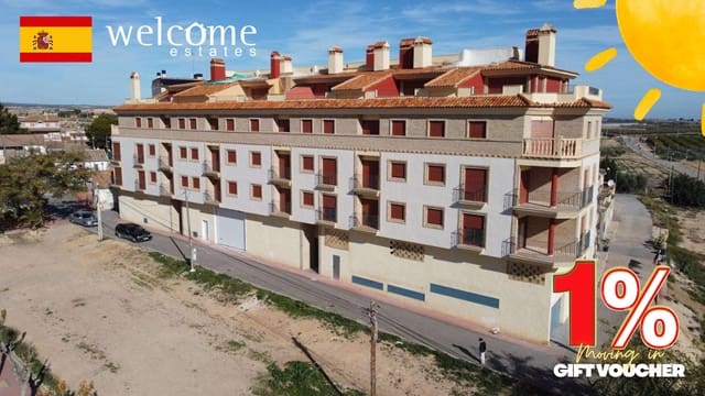 Apartamento de 2 habitaciones en Avileses, Murcia ciudad en venta - 100.000 € (Ref: 9541829)