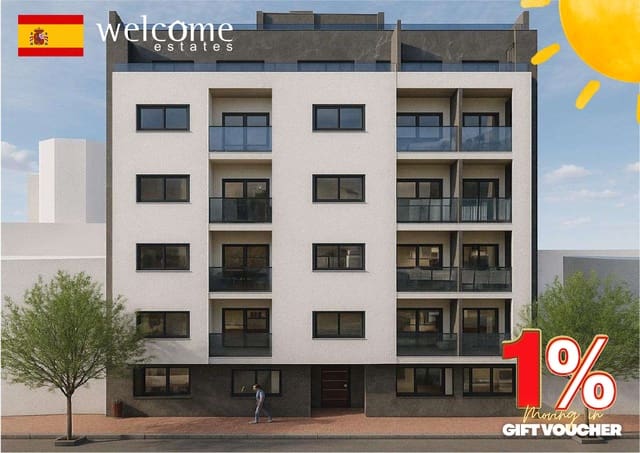 Apartamento de 1 habitación en Las Piscinas Naturales, Torrevieja en venta con piscina - 214.000 € (Ref: 9542483)