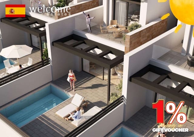 3 slaapkamer Villa te koop in Aguas Nuevas, Torrevieja met zwembad - € 499.900 (Ref: 9552258)
