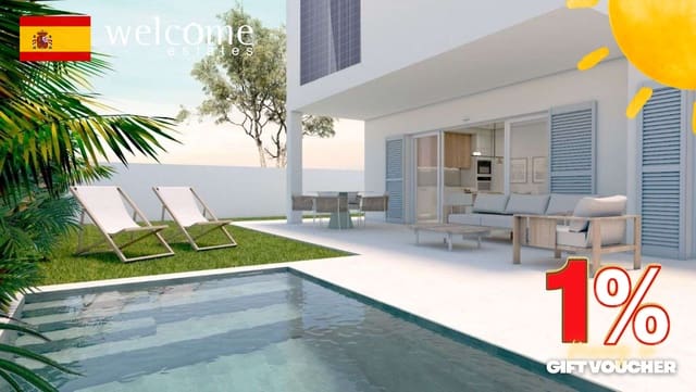 3 slaapkamer Appartement te koop in Torre de la Horadada, Pilar de la Horadada met zwembad - € 460.000 (Ref: 9569235)