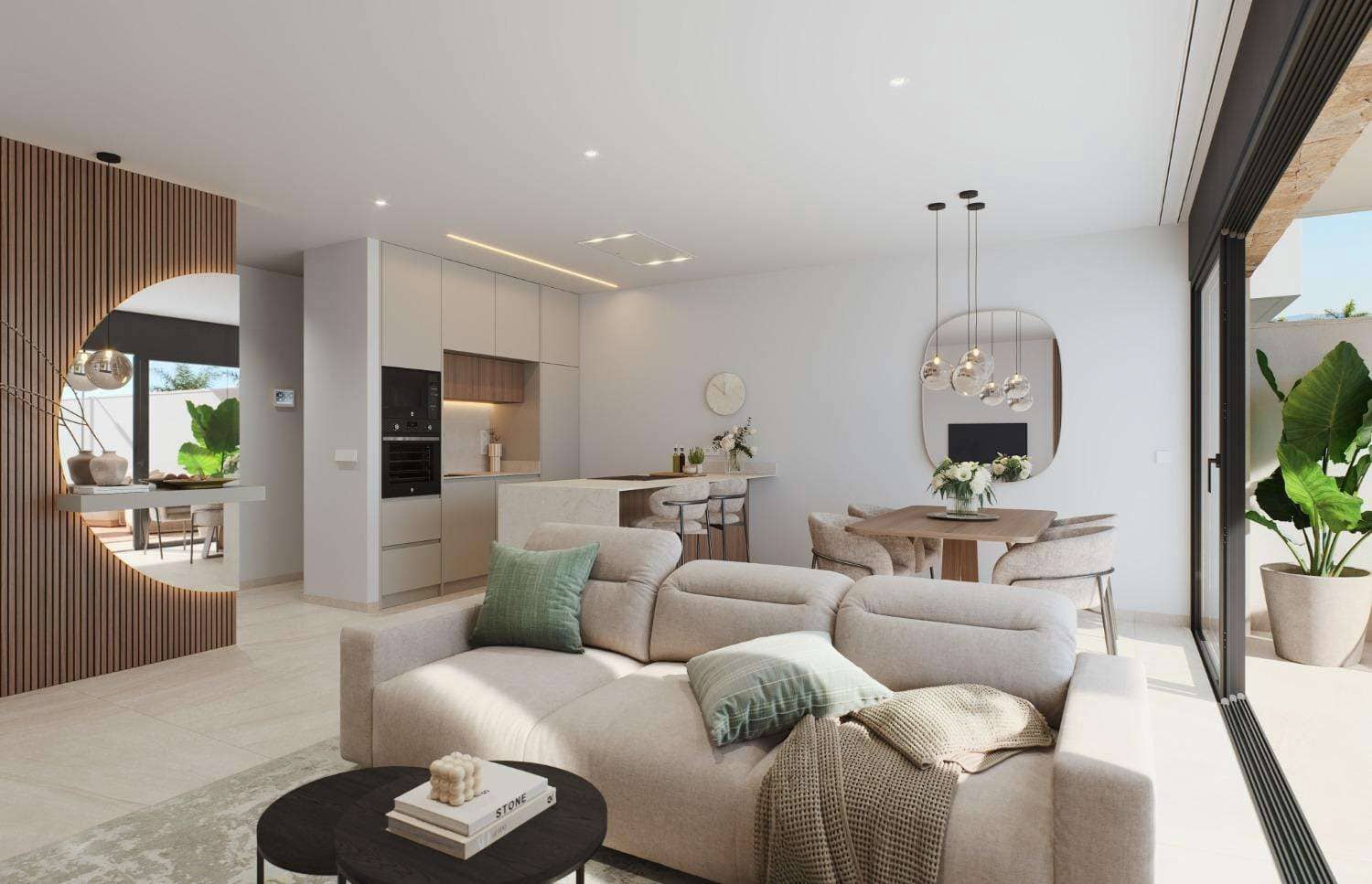 4 chambre Villa/Maison Semi-Mitoyenne à vendre à San Pedro del Pinatar avec piscine garage - 499 000 € (Ref: 9571581)