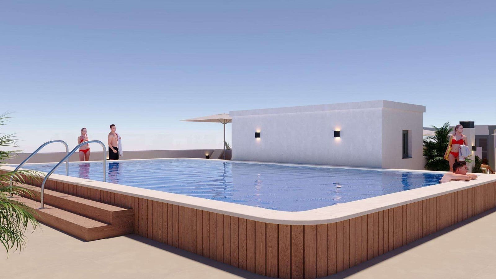 2 chambre Appartement à vendre à San Miguel de Salinas avec piscine - 160 000 € (Ref: 9579022)