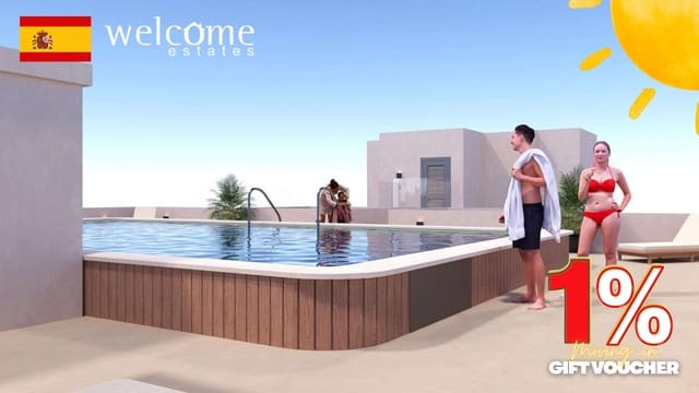 2 chambre Appartement à vendre à San Miguel de Salinas avec piscine - 145 000 € (Ref: 9579025)