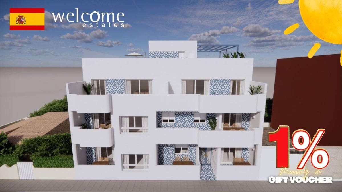 1 bedroom Apartment for sale in Torre de la Horadada with pool - € 245,900 (Ref: 9587952)