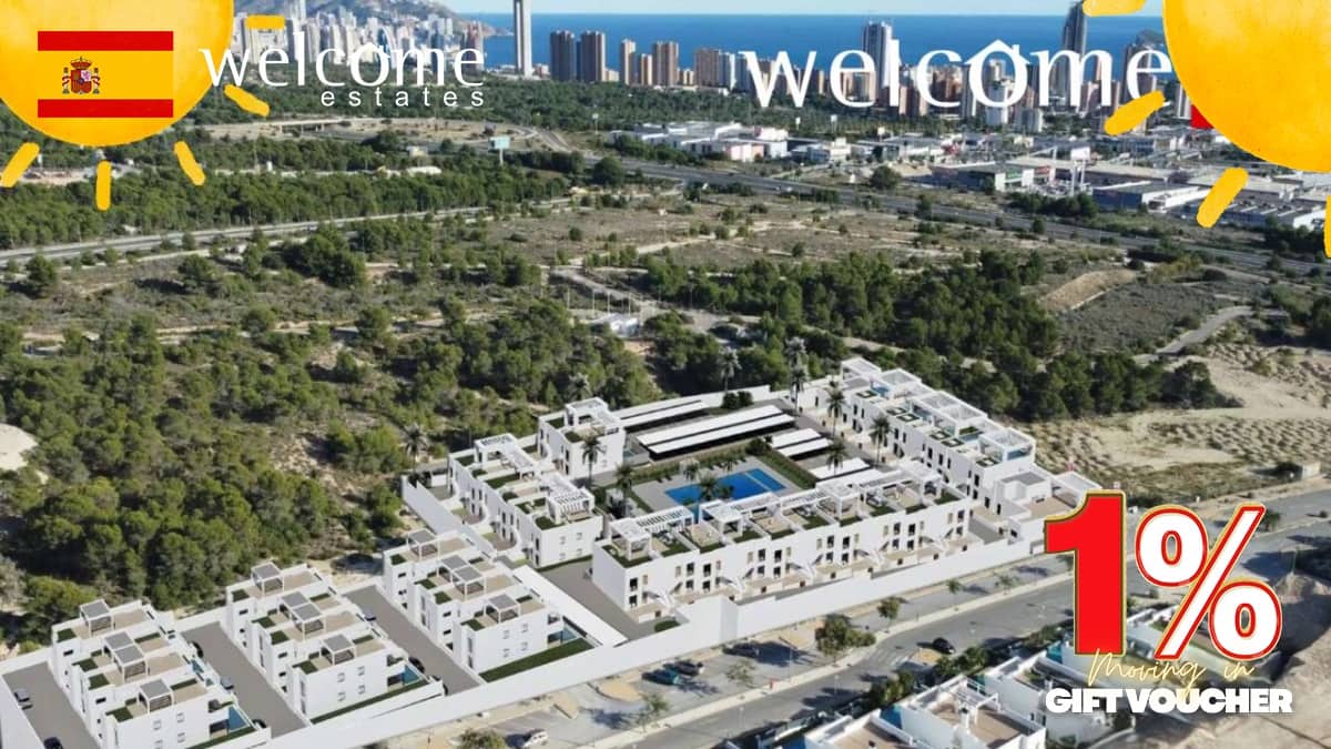 2 soveværelse Lejlighed til salg i Finestrat med swimmingpool garage - € 369.900 (Ref: 9592067)