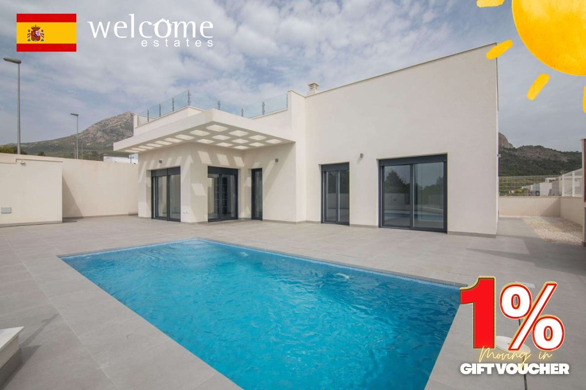 3 soveværelse Villa til salg i Polop med swimmingpool - € 585.000 (Ref: 9596505)