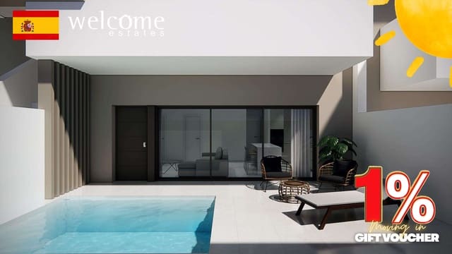 Bungalow de 3 habitaciones en Pilar de la Horadada ciudad, Pilar de la Horadada en venta con piscina - 291.500 € (Ref: 9659729)