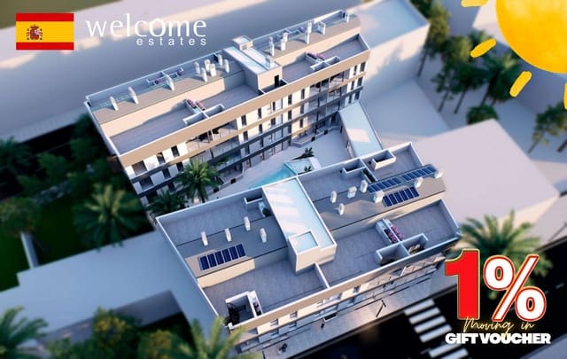 1 slaapkamer Appartement te koop in Los Cuarteros, San Pedro del Pinatar met zwembad - € 211.000 (Ref: 9659735)