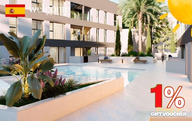 2 sovrum Lägenhet till salu i Los Cuarteros, San Pedro del Pinatar med pool - 211 000 € (Ref: 9659739)