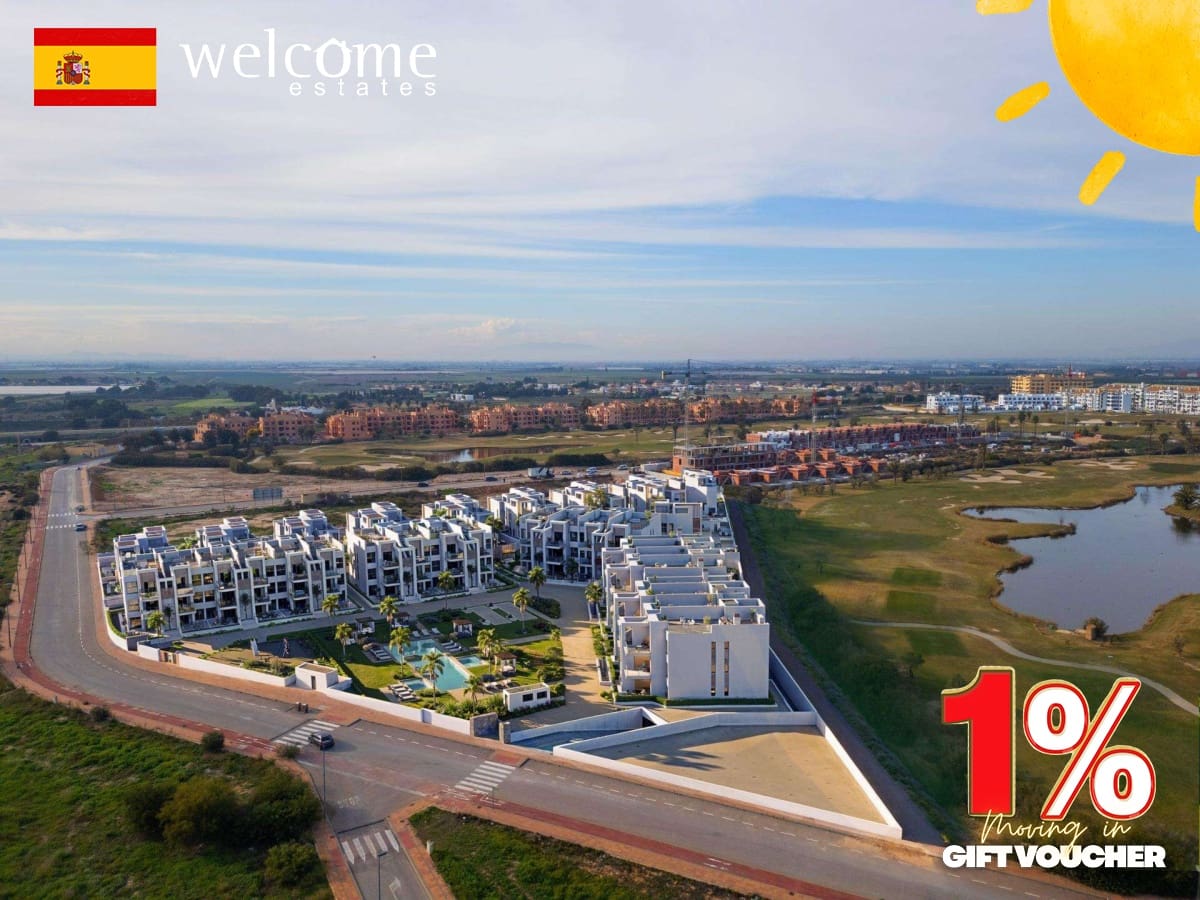 2 sypialnia Apartament na sprzedaż w Los Alcazares z basenem garażem - 299 000 € (Ref: 9667004)