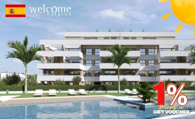 2 Zimmer Apartment zu verkaufen in Torre-Pacheco mit Pool Garage - 297.000 € (Ref: 9671224)