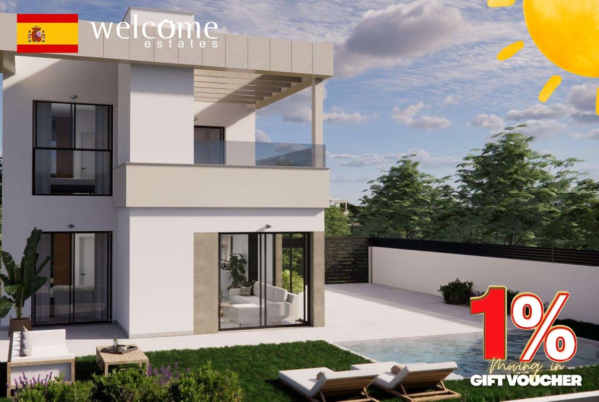 Chalet de 3 habitaciones en Vistabella en venta con piscina garaje - 415.900 € (Ref: 9699235)