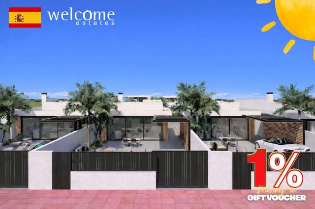 Chalet de 3 habitaciones en Las Lomas de Rame - Bahía Bella, Los Alcázares en venta con piscina garaje - 489.000 € (Ref: 9730452)