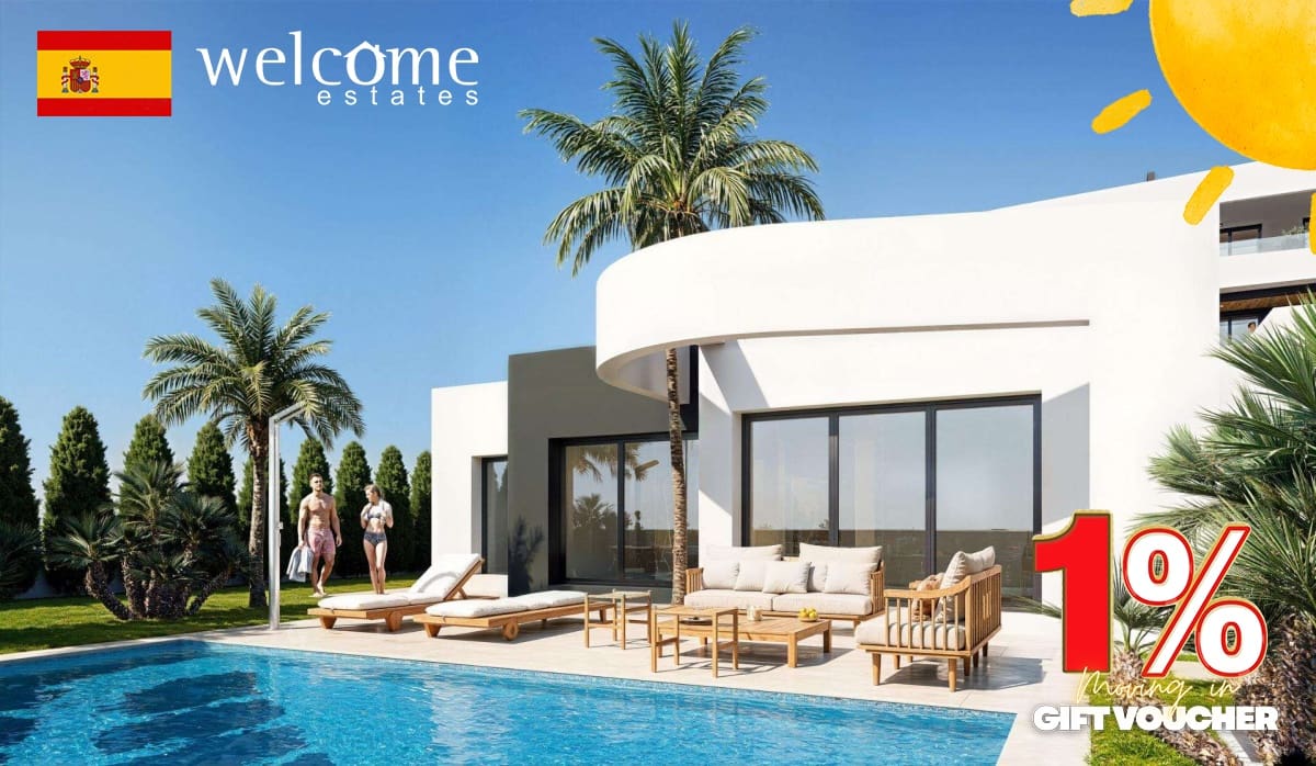 Chalet de 3 habitaciones en Los Alcázares en venta con piscina garaje - 599.000 € (Ref: 9730596)