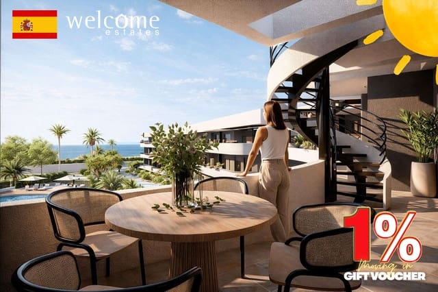 2 quarto Apartamento para venda em Las Lomas de Rame - Bahía Bella, Los Alcázares com piscina garagem - 359 900 € (Ref: 9730599)