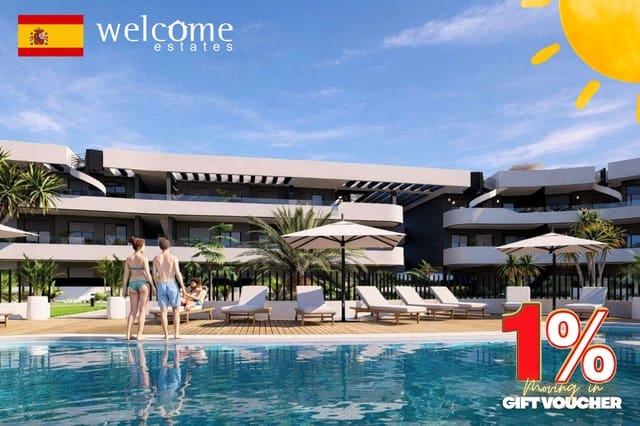 Apartamento de 3 habitaciones en Las Lomas de Rame - Bahía Bella, Los Alcázares en venta con piscina garaje - 349.900 € (Ref: 9730602)