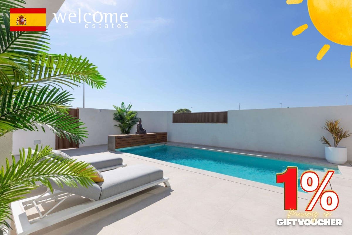 2 camera da letto Villa in vendita in Los Alcazares con piscina garage - 439.000 € (Rif: 9730604)