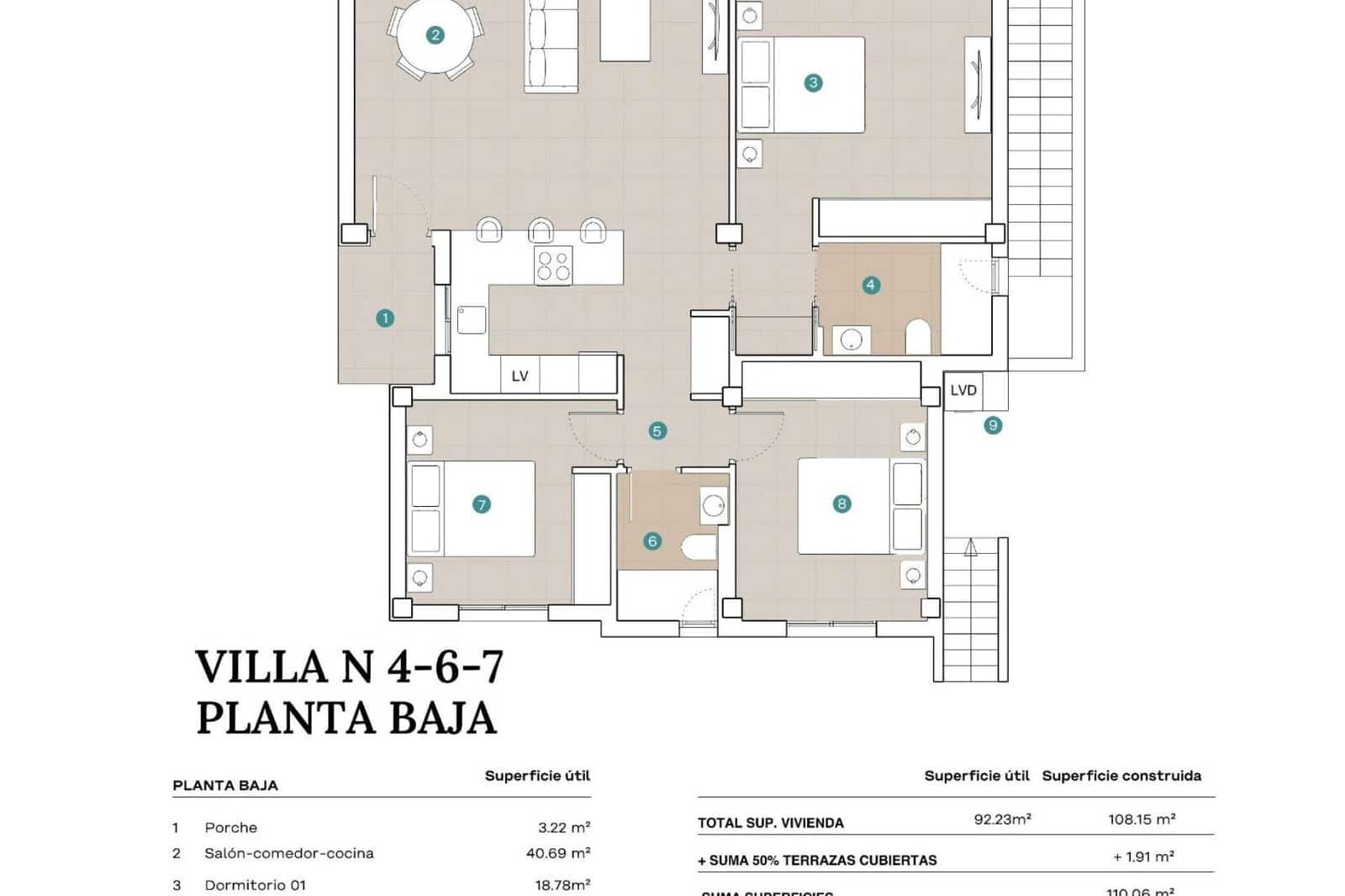 5 sovrum Villa till salu i Algorfa med garage - 568 000 € (Ref: 9733585)