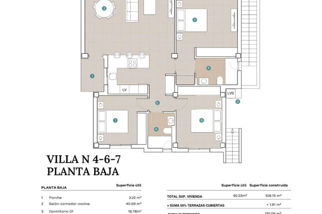 5 sovrum Villa till salu i Algorfa med garage - 568 000 € (Ref: 9733585)