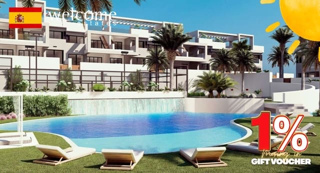 2 soveværelse Lejlighed til salg i Los Balcones - Los Altos, Torrevieja med swimmingpool - € 309.900 (Ref: 9749300)