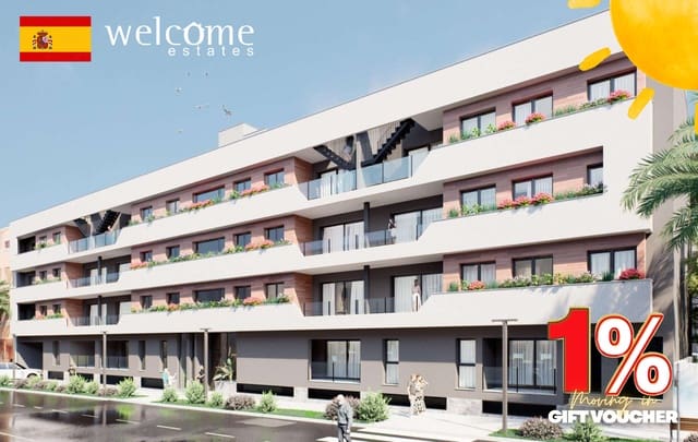 1 bedroom Apartment for sale in Los Cuarteros, San Pedro del Pinatar with pool - € 215,000 (Ref: 9776880)
