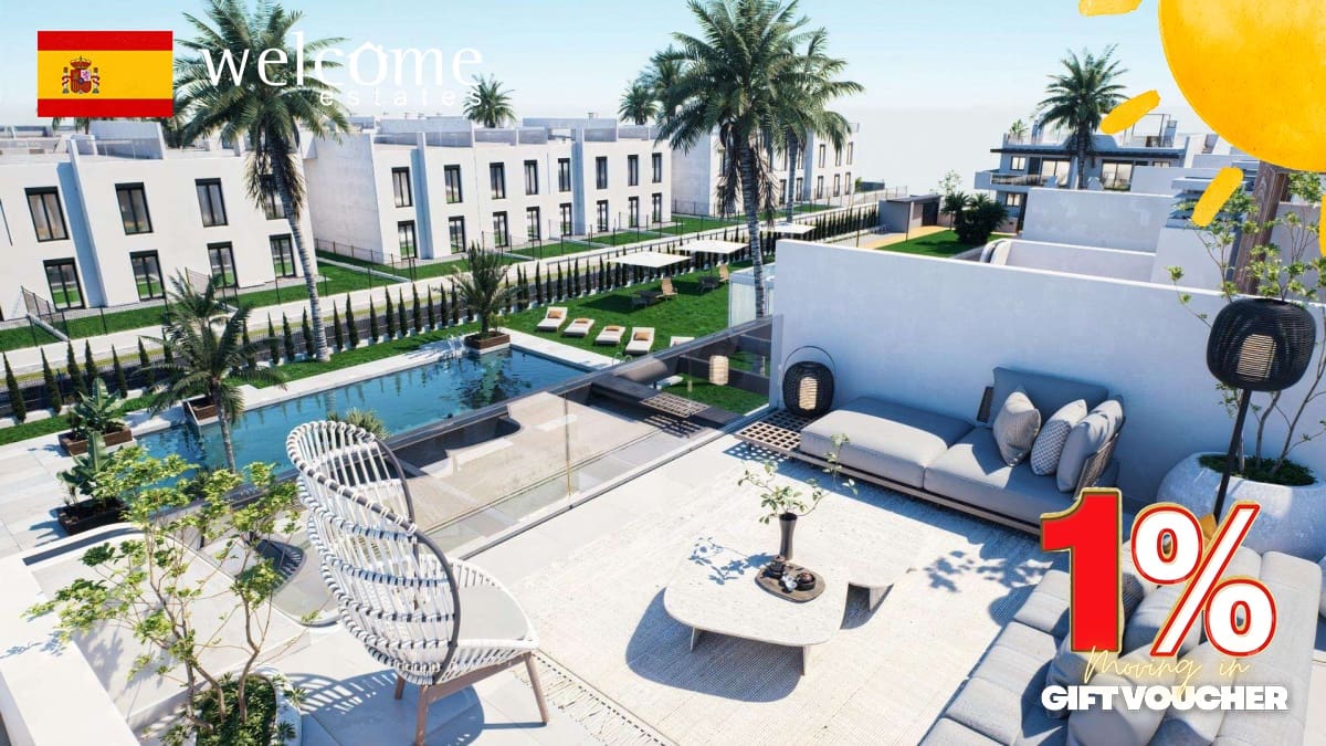 3 makuuhuone Bungalow myytävänä paikassa Pilar de la Horadada mukana uima-altaan - 375 000 € (Ref: 9778583)