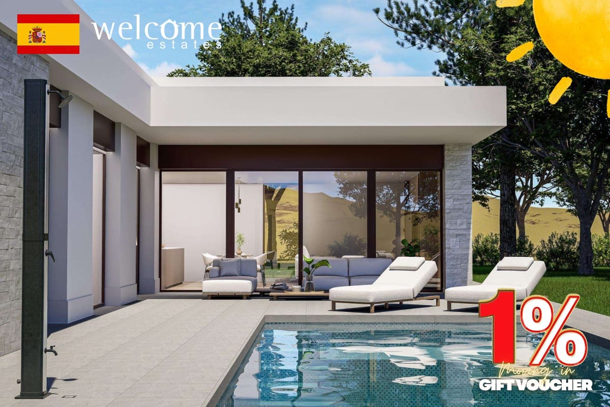 3 sovrum Villa till salu i Pinoso med pool - 402 000 € (Ref: 9778584)