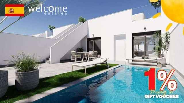 2 chambre Maison de Ville à vendre à Roldan, Torre-Pacheco avec piscine - 259 900 € (Ref: 9784434)