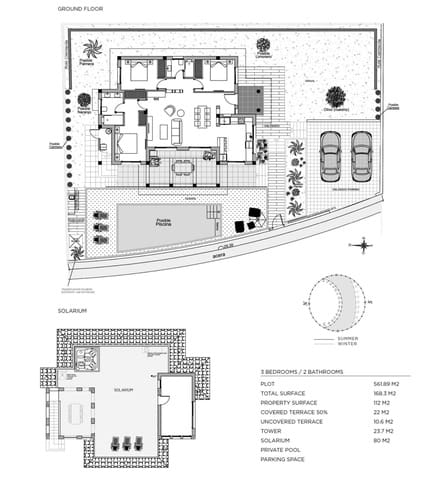 3 camera da letto Villa in vendita in Ciudad Quesada, Rojales con piscina garage - 871.162 € (Rif: 9793436)