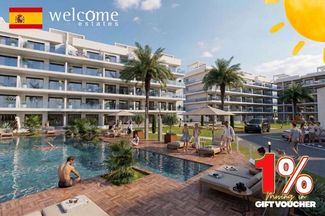 3 bedroom Apartment for sale in El Raso, Guardamar del Segura with pool garage - € 340,000 (Ref: 9807071)