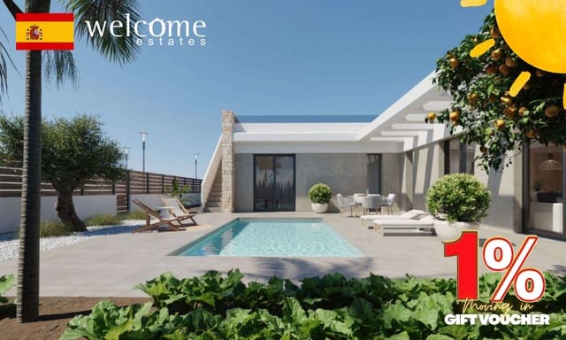 3 soveværelse Villa til salg i Hacienda del Alamo, Fuente Alamo de Murcia med swimmingpool - € 374.900 (Ref: 9818711)