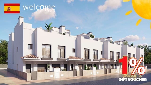 2 bedroom Townhouse for sale in Torre-Pacheco with pool - € 229,900 (Ref: 9818719)