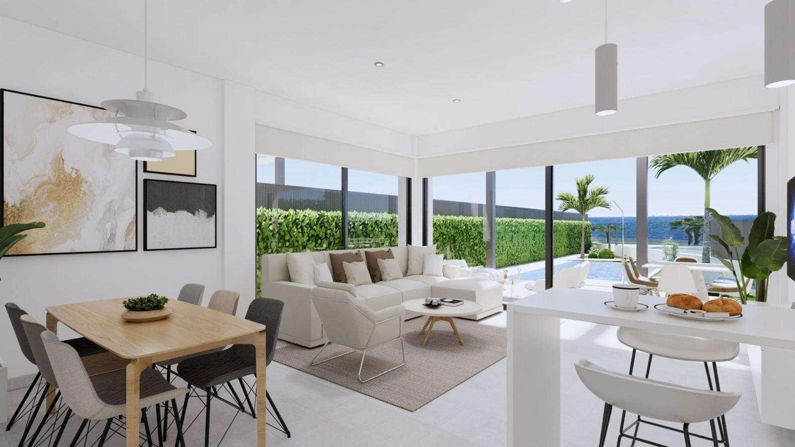 3 soveværelse Villa til salg i Los Alcazares med swimmingpool - € 1.390.000 (Ref: 9818722)