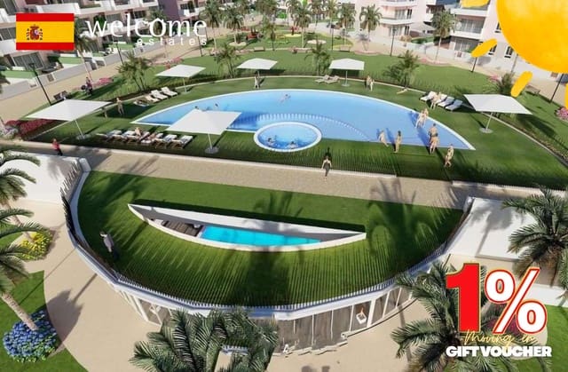 3 quarto Apartamento para venda em El Raso, Guardamar del Segura com piscina - 344 900 € (Ref: 9832863)