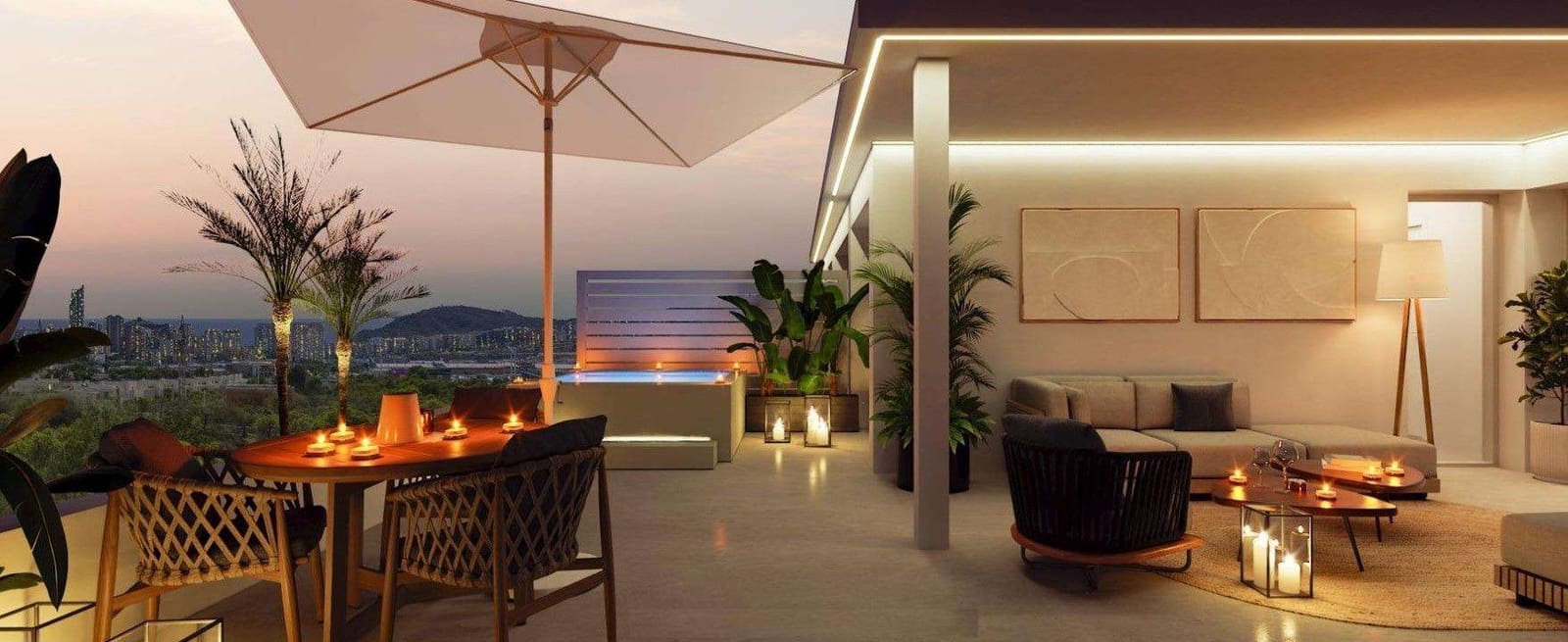 2 quarto Apartamento para venda em Finestrat com piscina garagem - 389 000 € (Ref: 9862205)